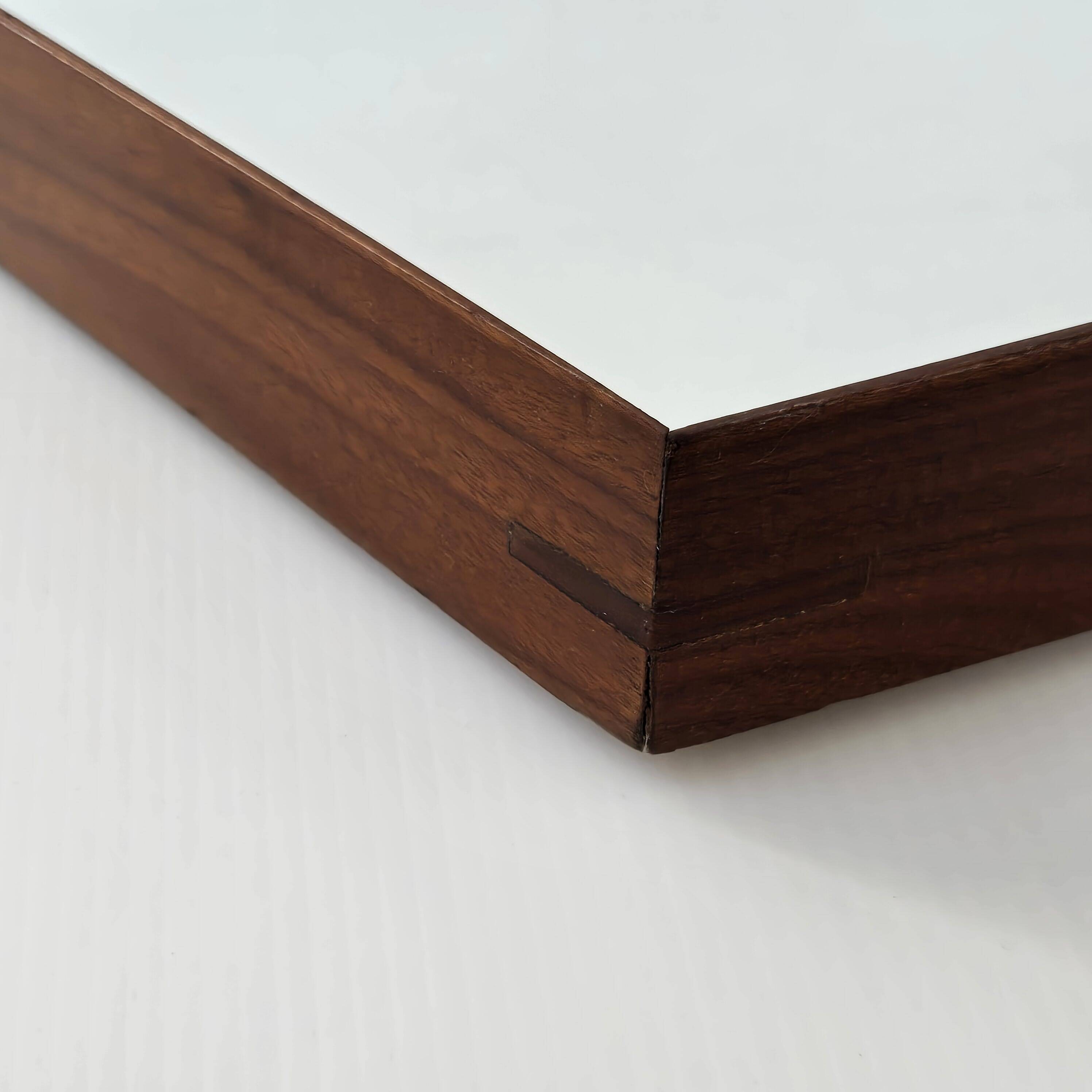 Vintage teak mirror 1960