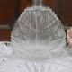 Bavarian liqueur decanter, six glasses and tray