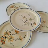 Assiettes Boch Frères La louvière