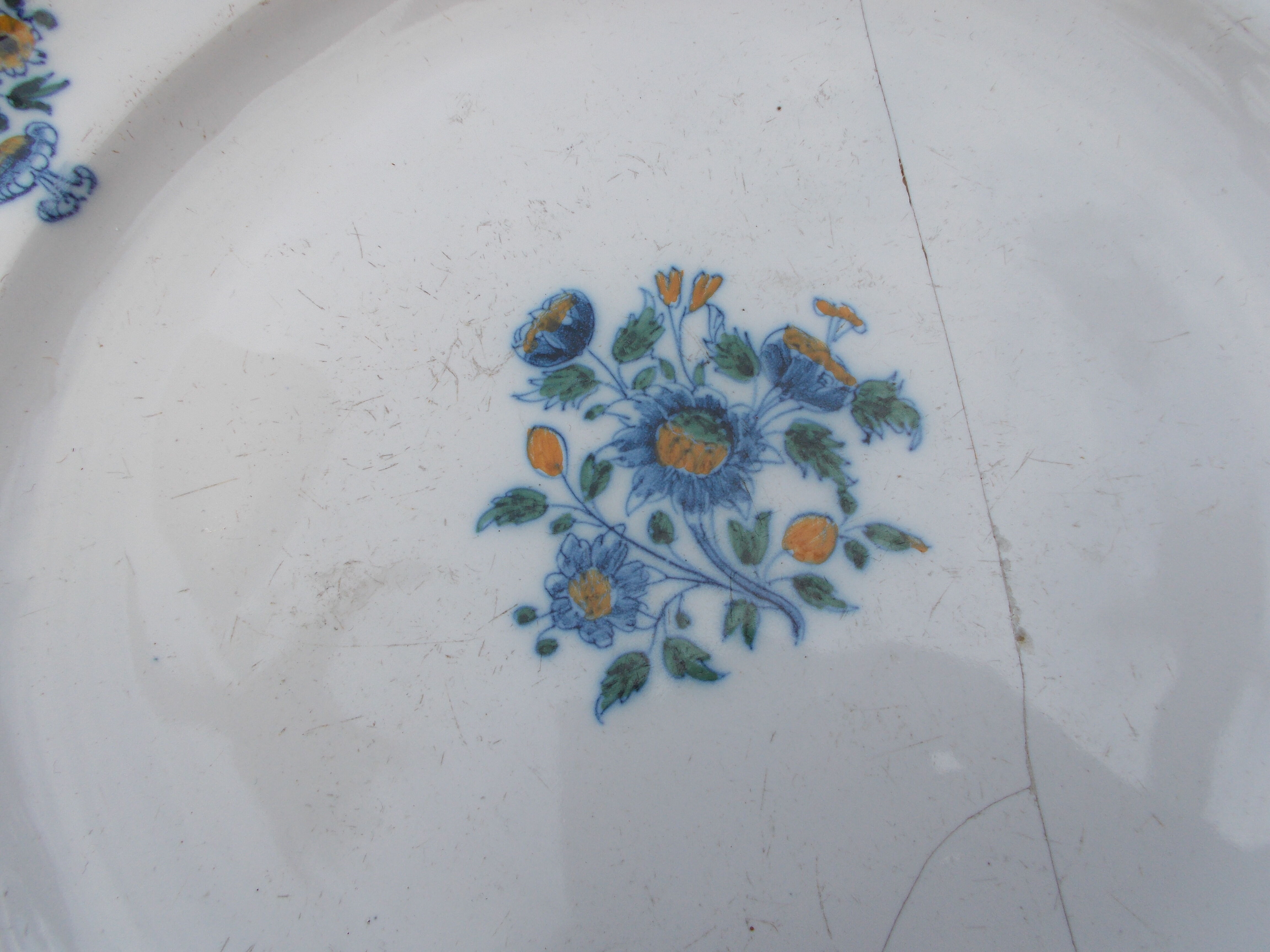 Assiette Faience de Moustiers