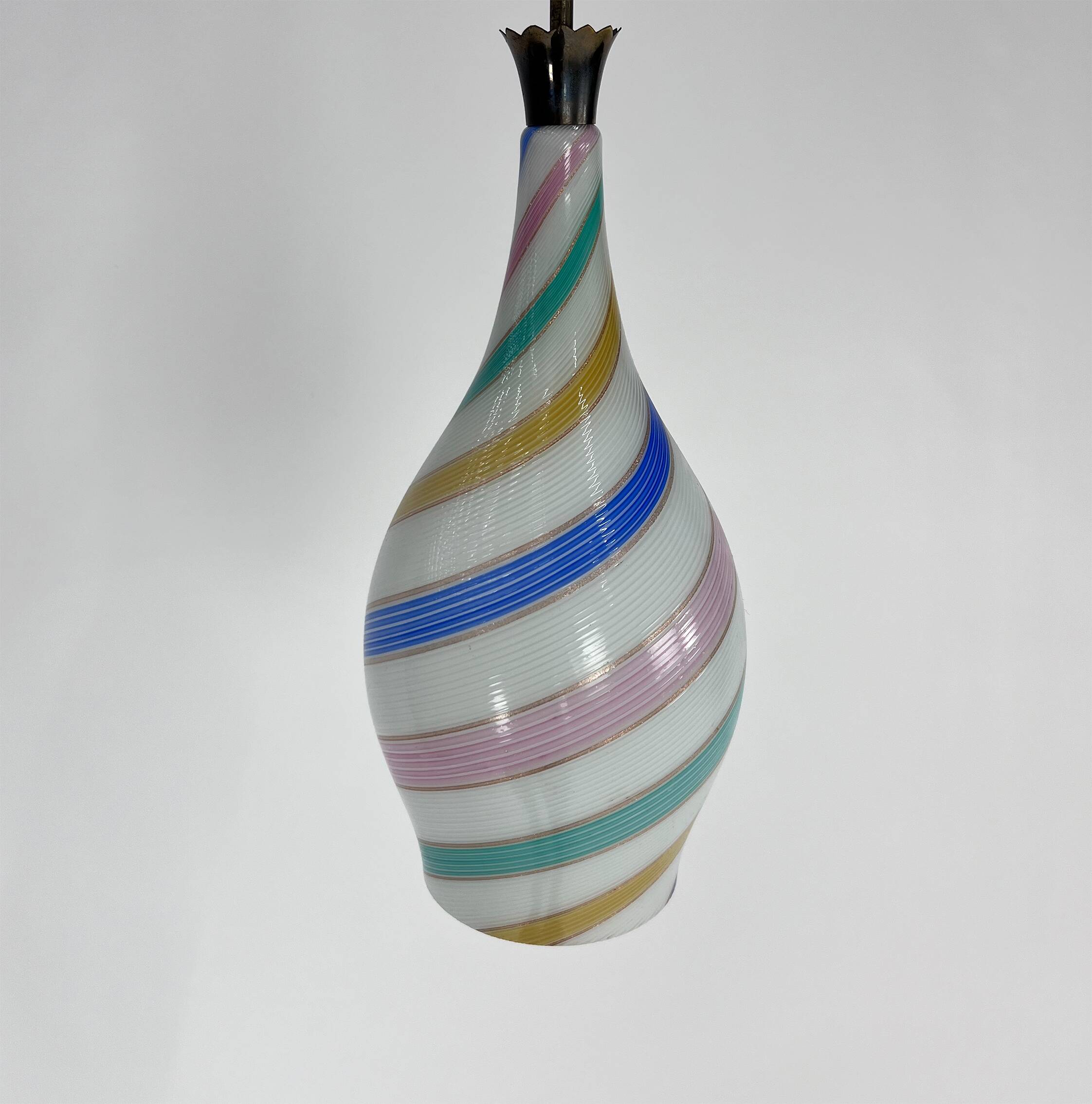 Mid Century Pendant, Murano, 1960s