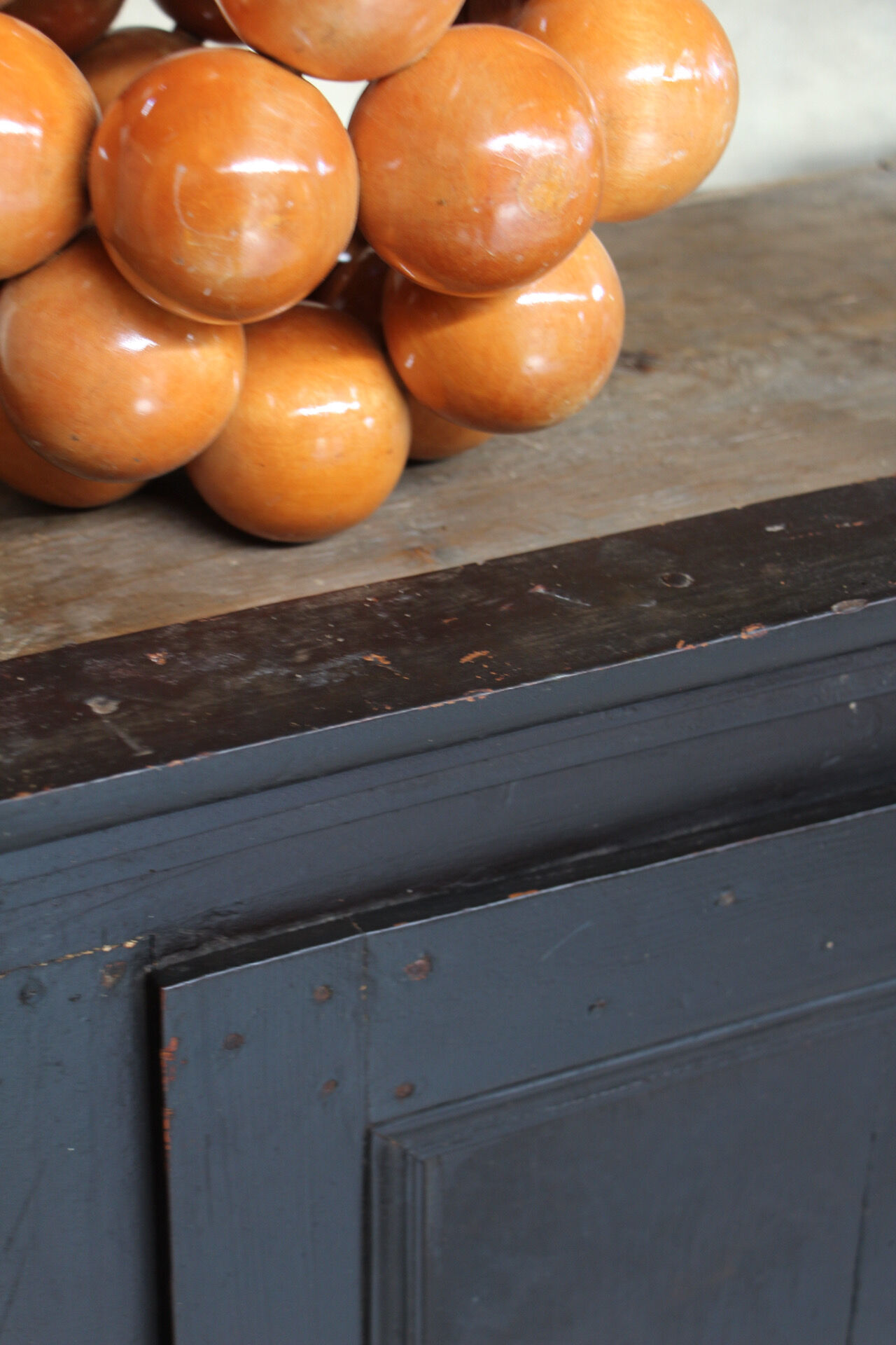 Rustic buffet French black 1920