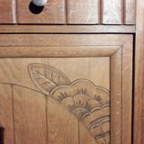 Art deco buffet on marble