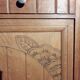 Art deco buffet on marble