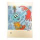 1990s Keith Haring Limited Edition Lithograph Numbered in Pencil. After