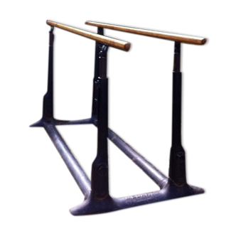 Vintage parallel bars, Medart USA, westpoint academy gymnasium