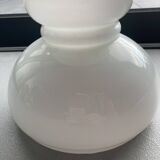White opaline lampshade