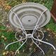 Vintage garden roundtable 60s
