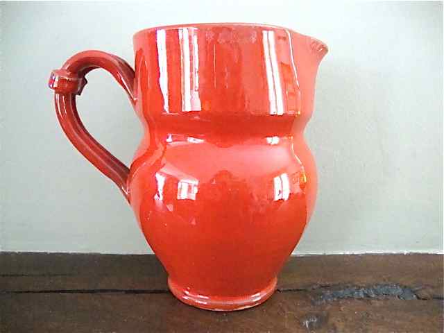 Small ceramic pitcher