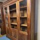 Important library stamped from the Louis Philippe period in mahogany / early