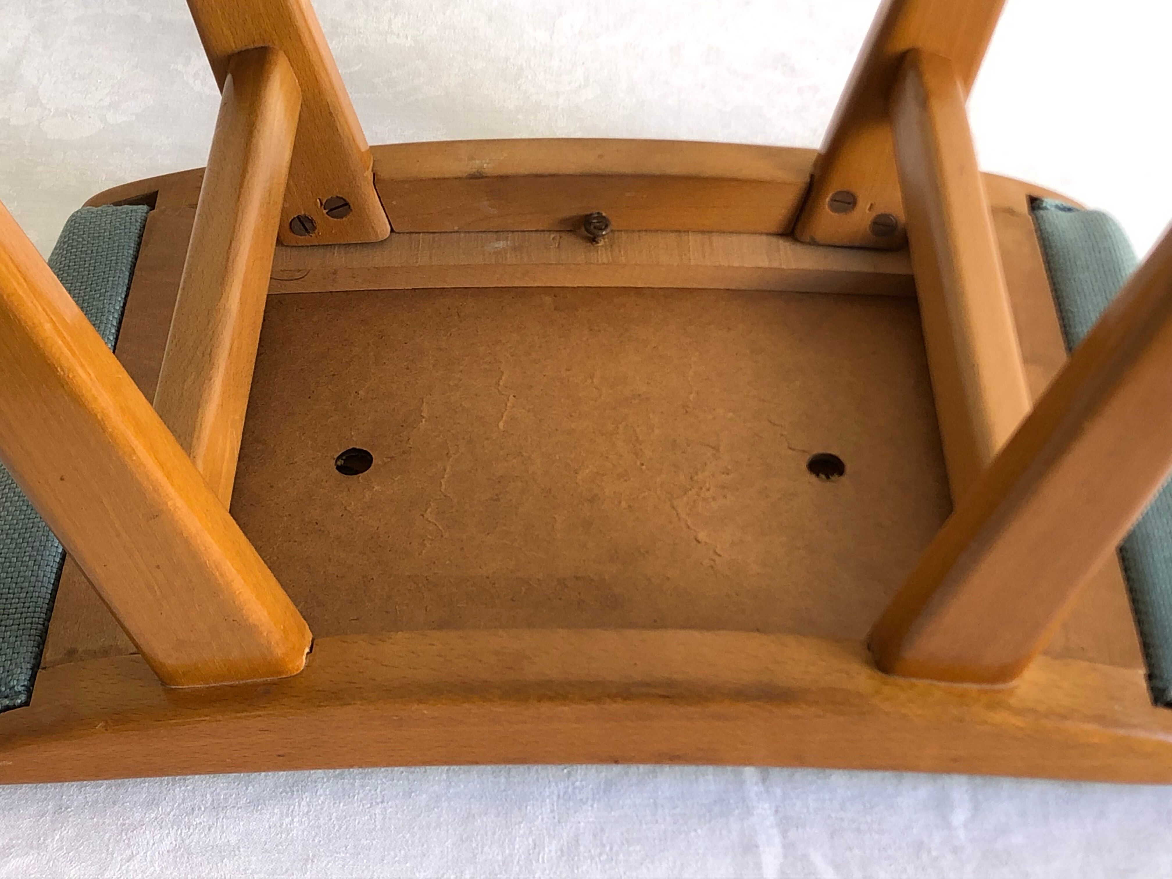 Tabouret scandinave, vintage