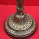 Bronze Candelabrum Chandelier 3 Branches, 4 Lights Louis XVI Style - 40cm