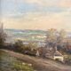 Tableau HSP English school John Moore (1820-1902) animated landscape