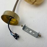 Set of 3 vintage wall lamps 1950