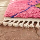 Natural handmade Berber rug 3x2 m