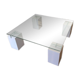 Roche Bobois coffee table - Ténéré model - Glass - 140 x 140