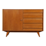 Vintage oak storage by Jiri Jiroutek, model U-458, 1960