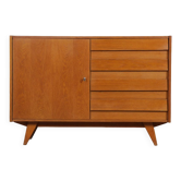 Vintage oak sideboard by Jiri Jiroutek, model U-458, 1960.