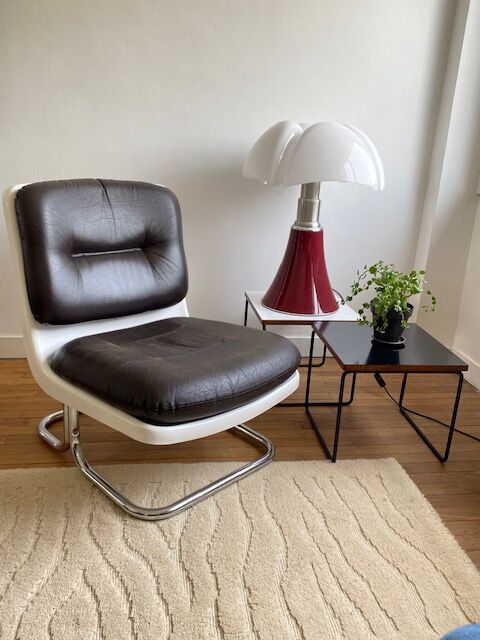 Chauffeuse Albert Jacob pour Grosfillex vintage 70