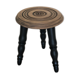 Tripod wooden stool