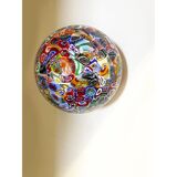 Contemporary Venetian Multicolored "Murrine" Little Sphere Wall Sconce