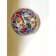 Contemporary Venetian Multicolored "Murrine" Little Sphere Wall Sconce