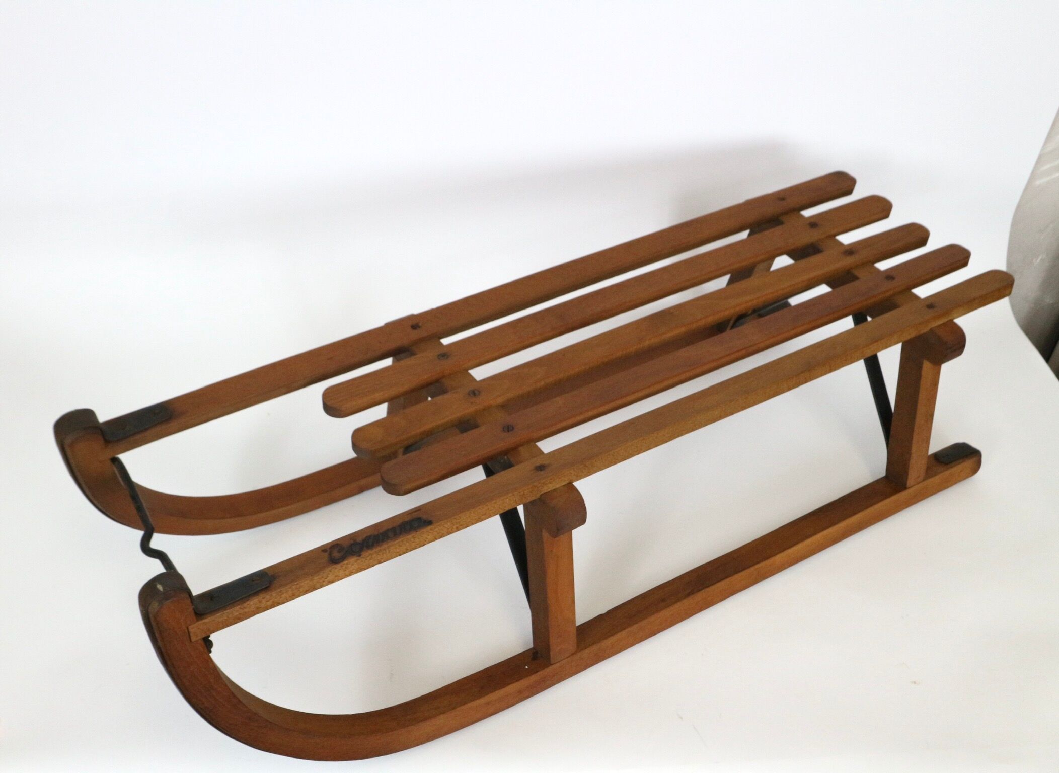 Vintage wood sled