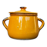 Yellow Ceramic Pot