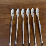 Silver-plated seafood fork WMF