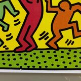 Keith haring affiche « dance » 1987