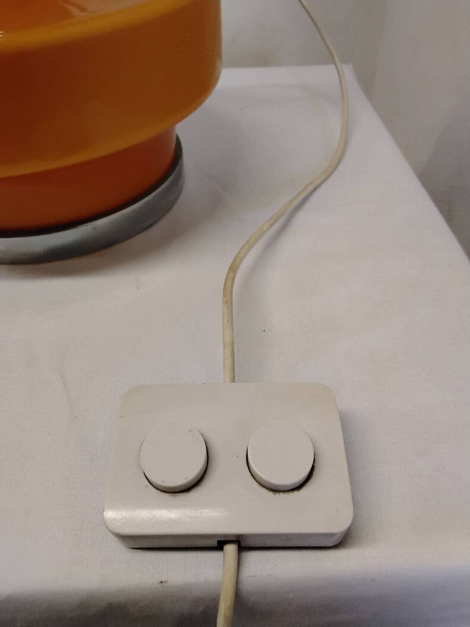 Vintage 70s Style Lamp Orange