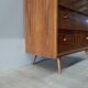 Commode vintage pieds compas