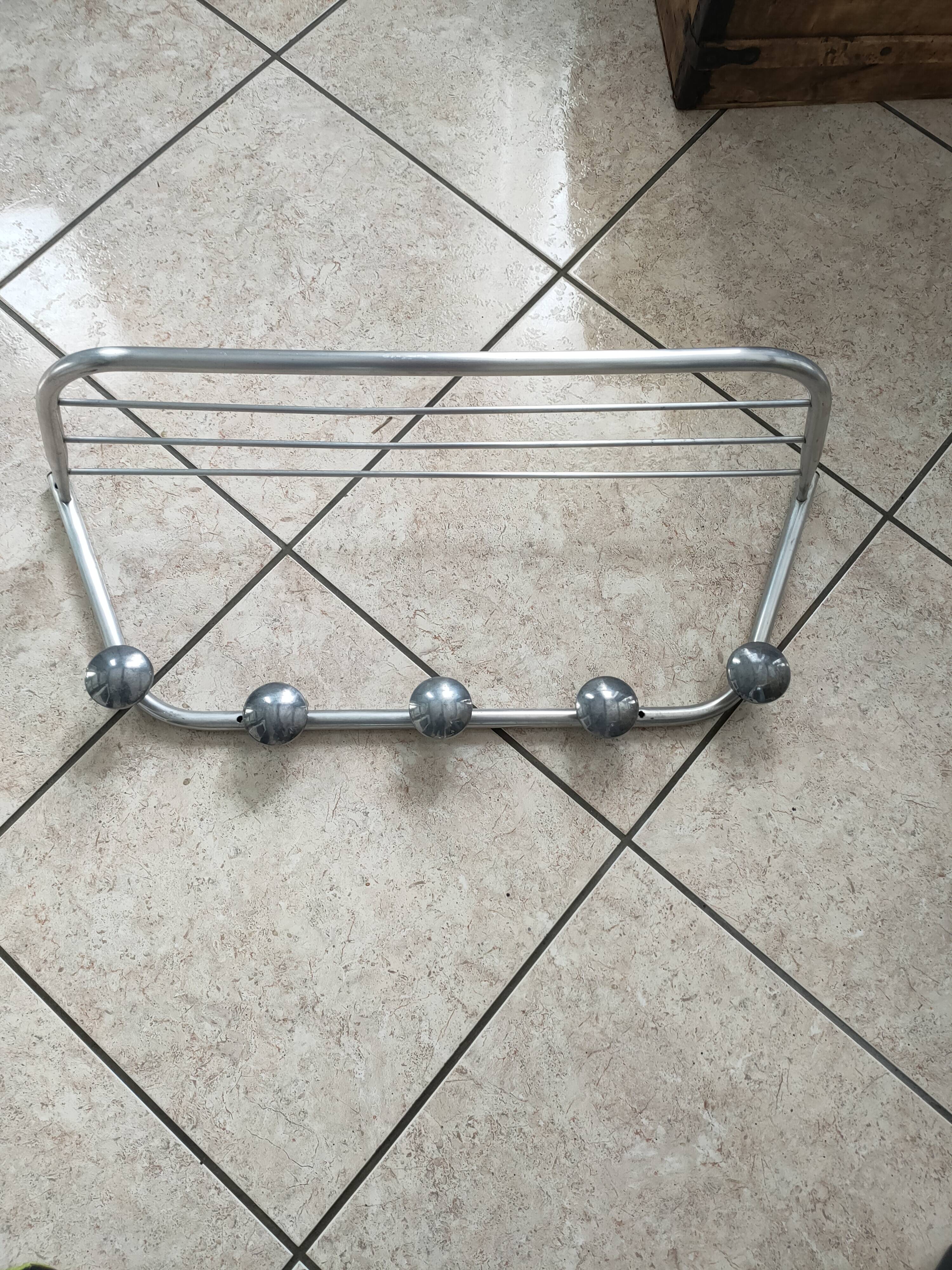 Coat rack alu des annèes 50