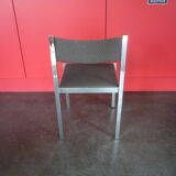 set of 6 chrome-plated rock chairs to 1960-1970