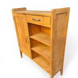 Parisian buffet, raw oak, compass legs, 1950.