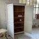 White cutter cabinet