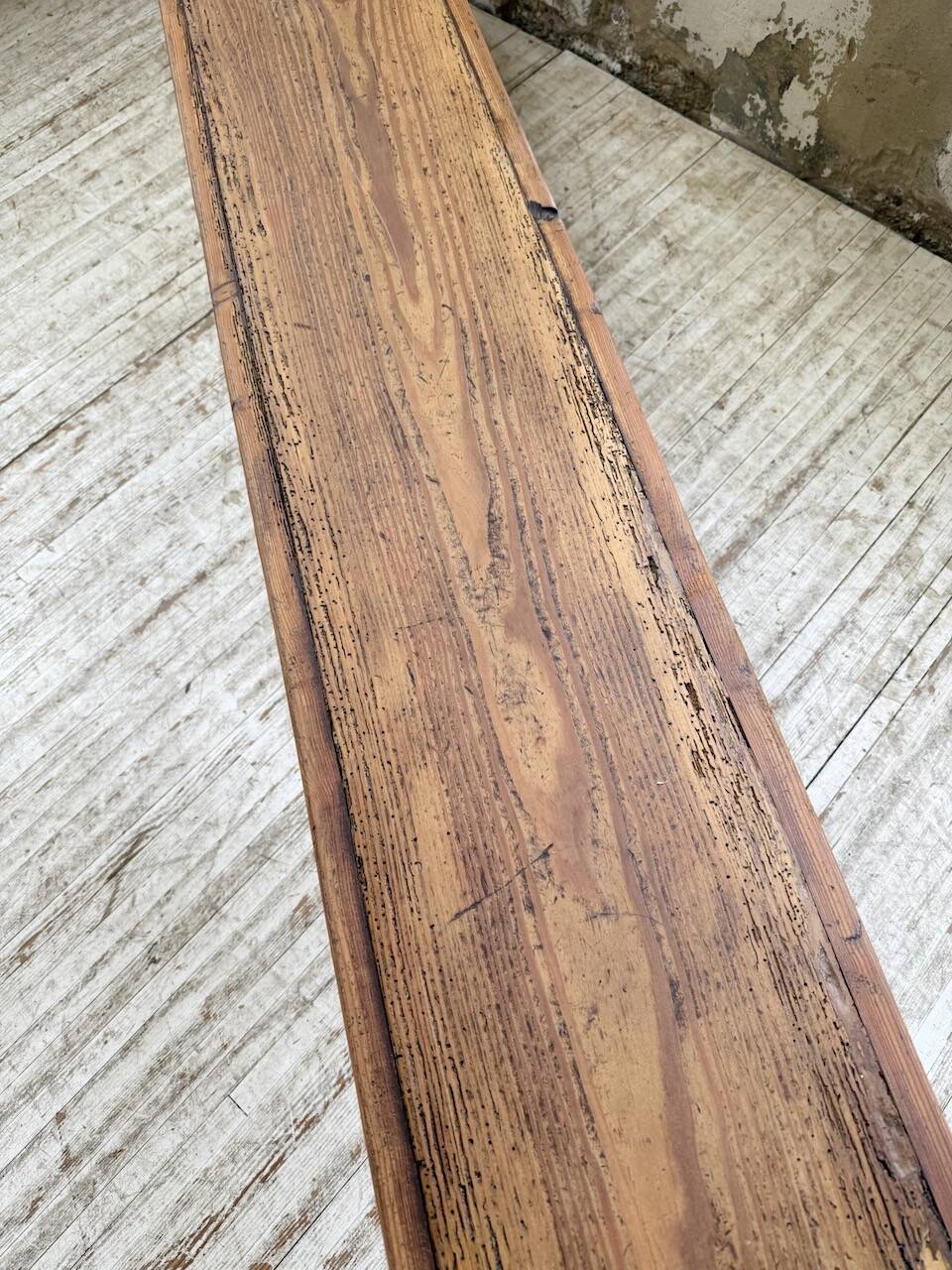 2.5m XL pine farm bench