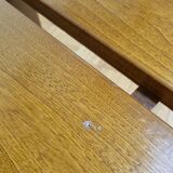 Solid wood bench "Gautier" vintage, 60s-70s