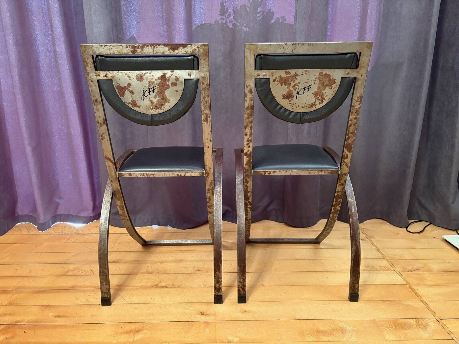 Set of Sinus chairs by Karl Friedrich Förster, 1990s