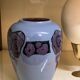Purple vase by O. Larrieu