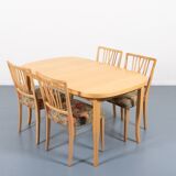 Swedish vintage dining set from the 1970s
