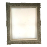 Wooden frame and patinated stucco XX century