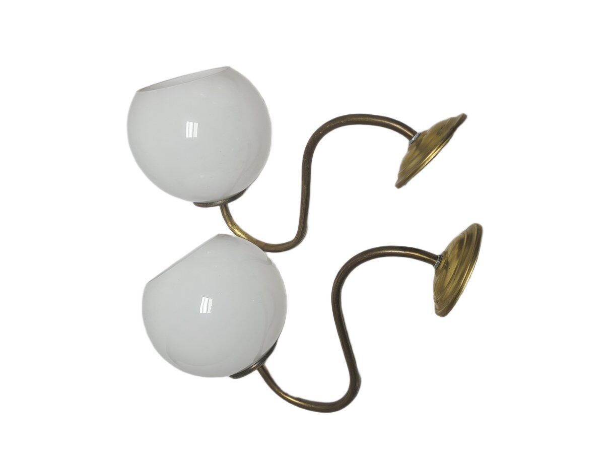 Art Deco sconces, Poland, 1950s, set of 2