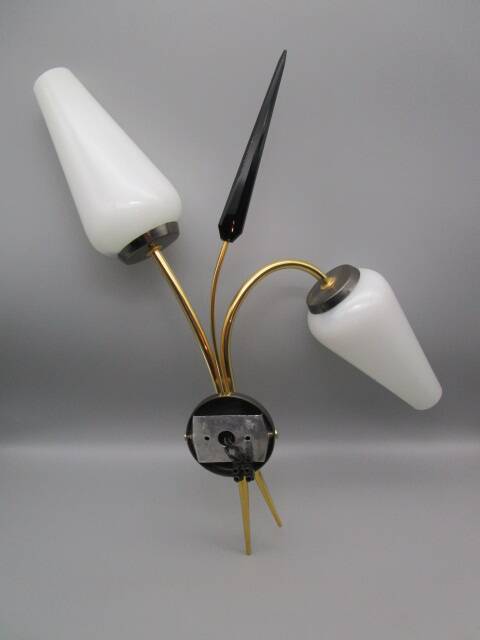 Vintage double wall light from the 50s/60s