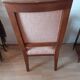 Fauteuil Empire noyer