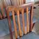 Lot of 6 Gplan teak wood armchairs vintage 1970s dining room scan.