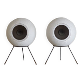 Set de 2 Enceintes AS40 Bicone Supravox T215s par Joseph Léon pour Elipson - 1960