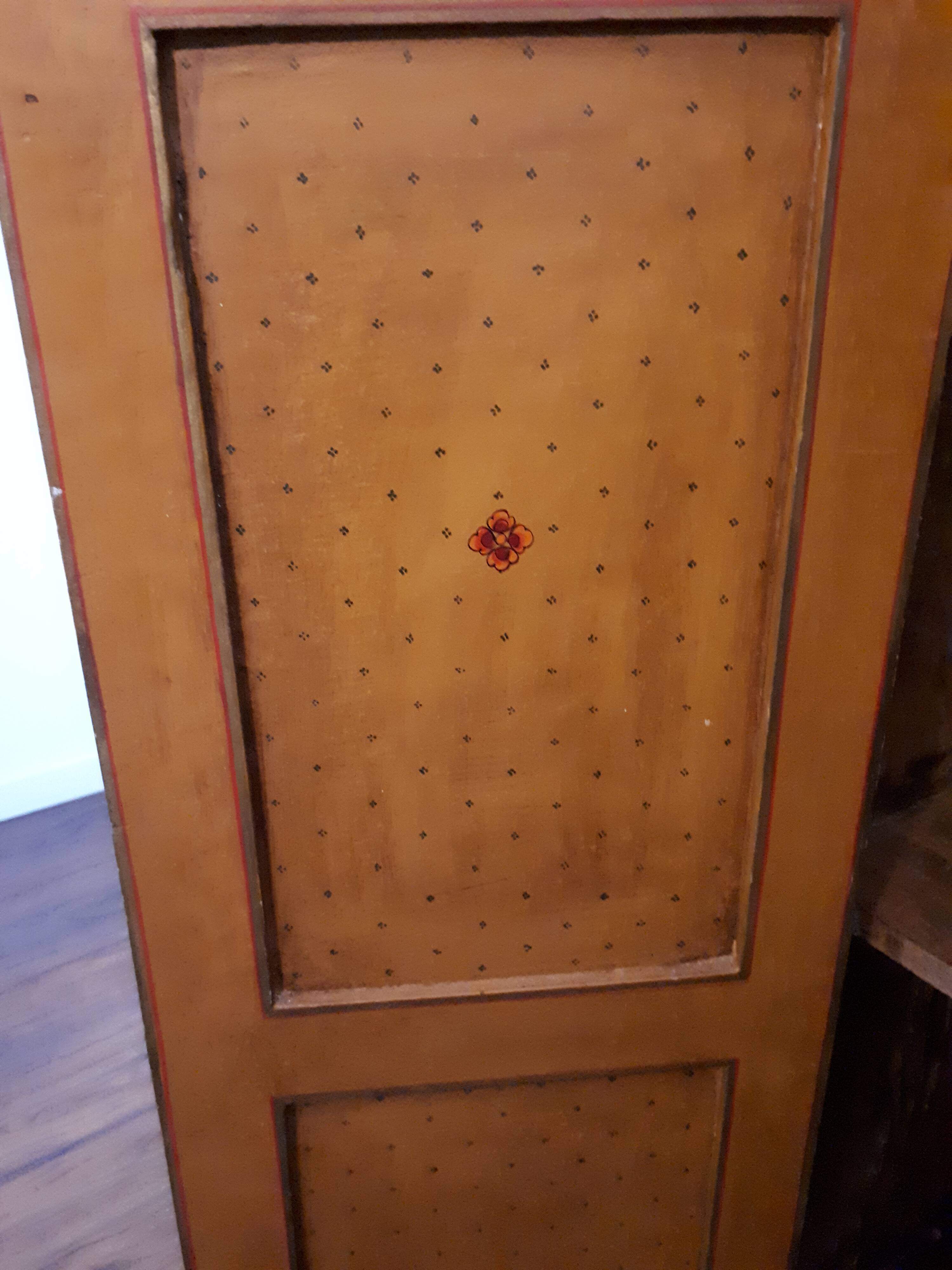 Indian wardrobe - handcrafted, hand-painted