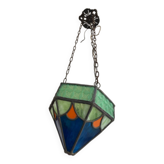 Art deco pendant light