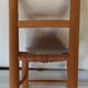 Chaise paillée pour enfant